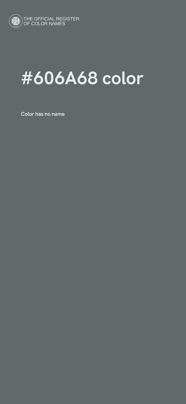 #606A68 color image