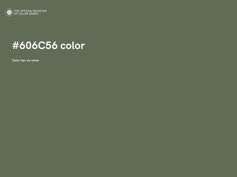 #606C56 color image