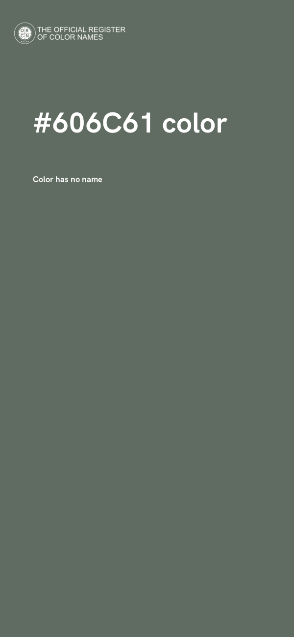 #606C61 color image