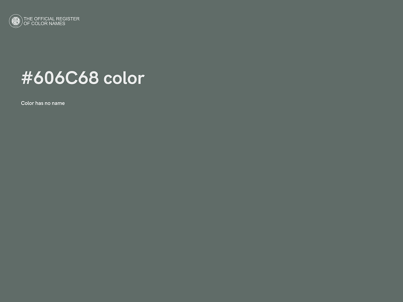 #606C68 color image