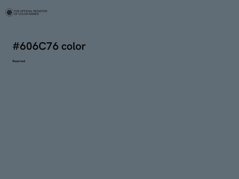 #606C76 color image