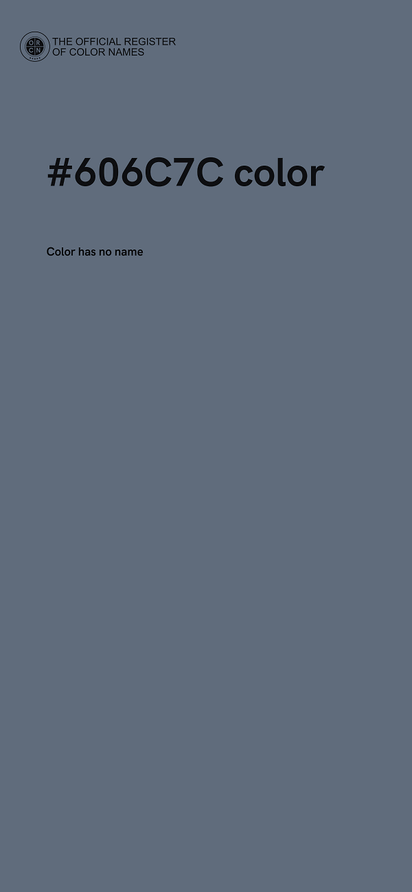#606C7C color image