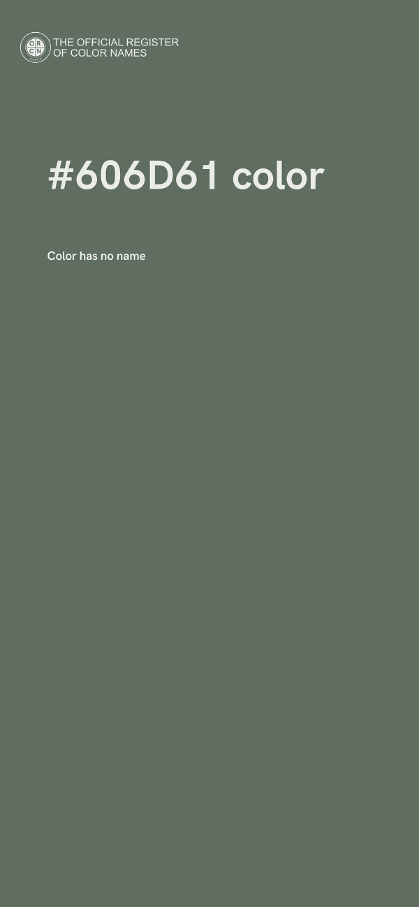 #606D61 color image