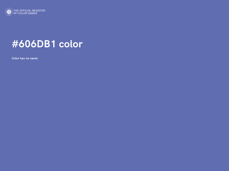 #606DB1 color image