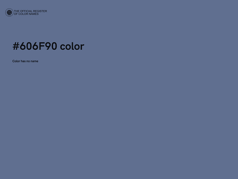 #606F90 color image