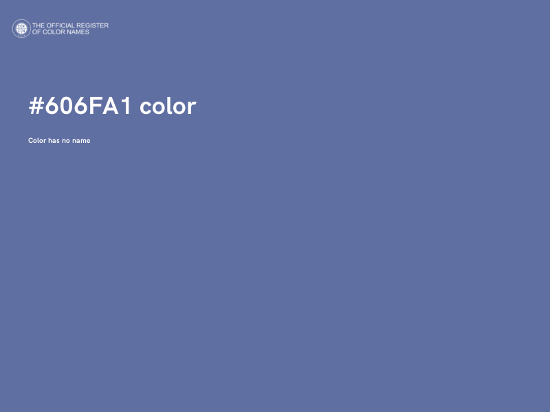 #606FA1 color image