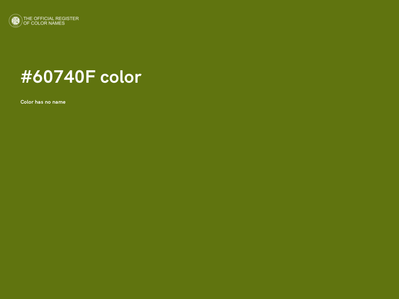 #60740F color image