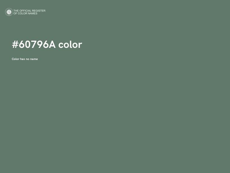 #60796A color image