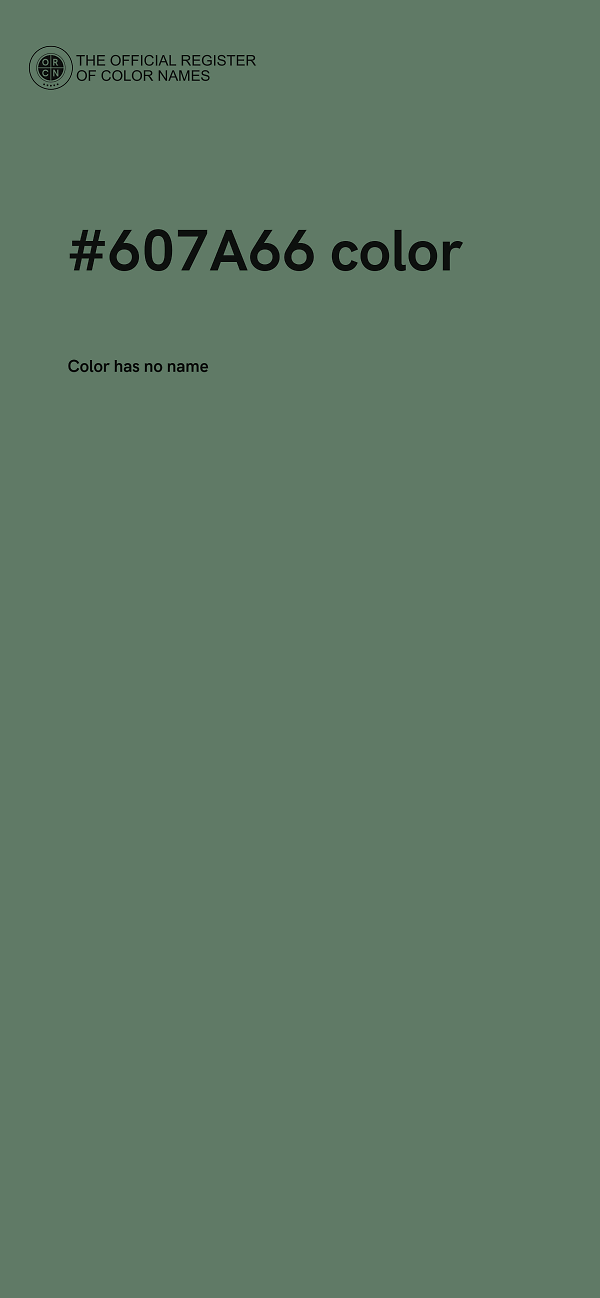 #607A66 color image
