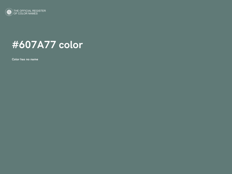 #607A77 color image