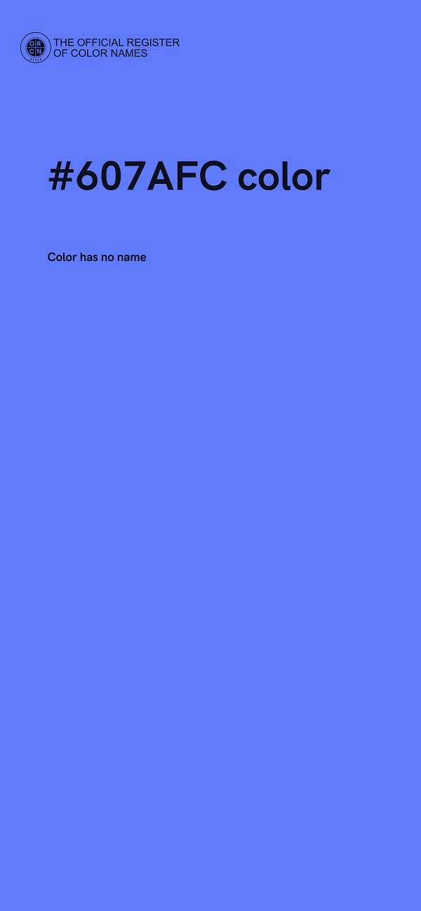 #607AFC color image