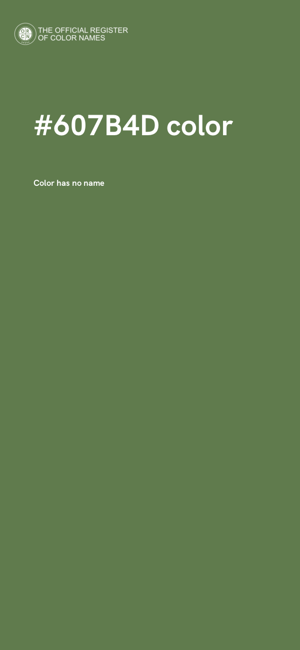 #607B4D color image