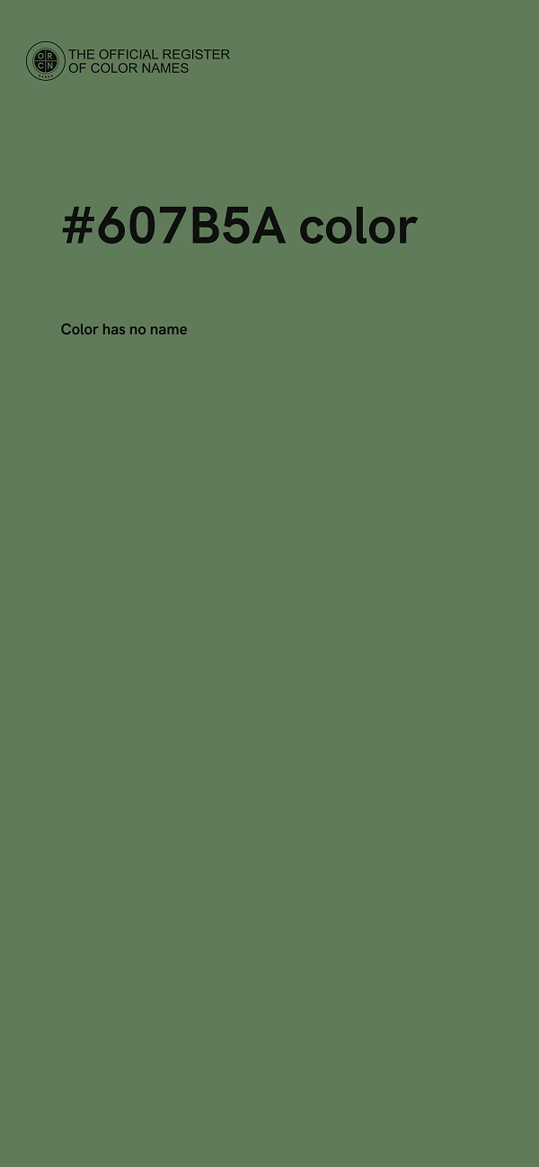 #607B5A color image