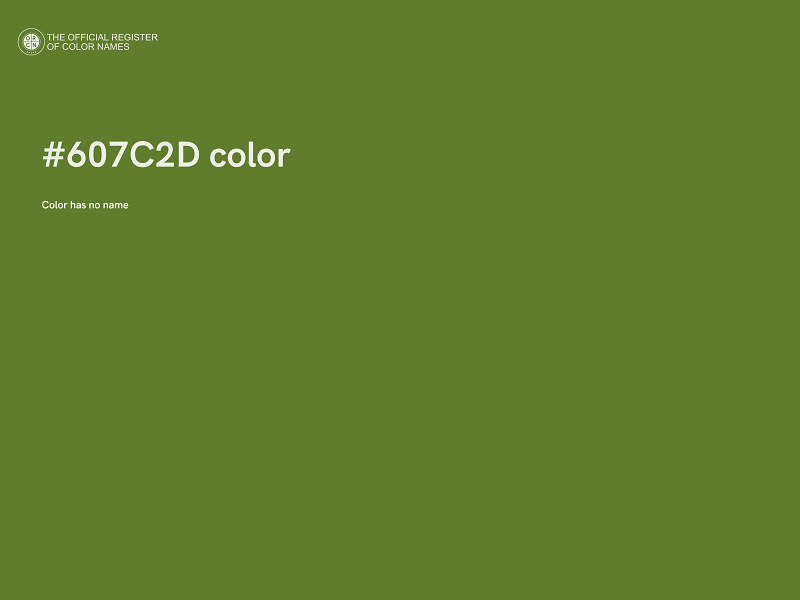 #607C2D color image