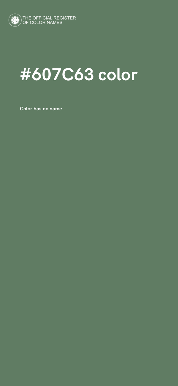 #607C63 color image