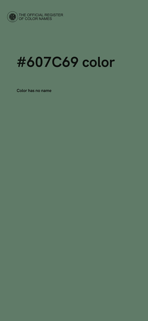 #607C69 color image