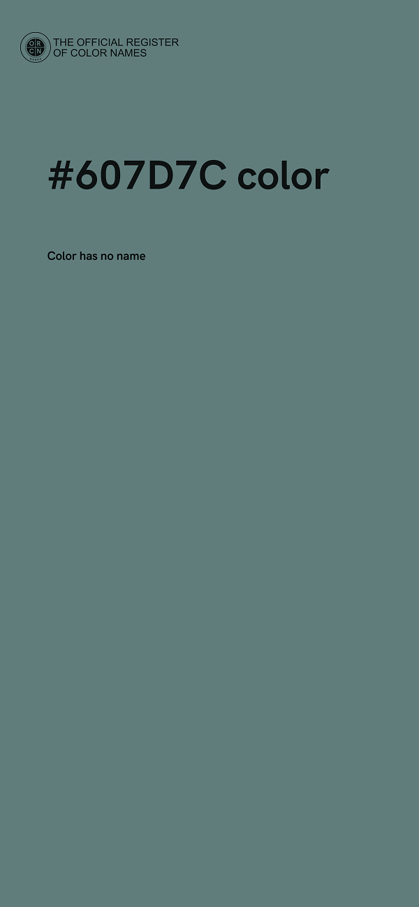 #607D7C color image