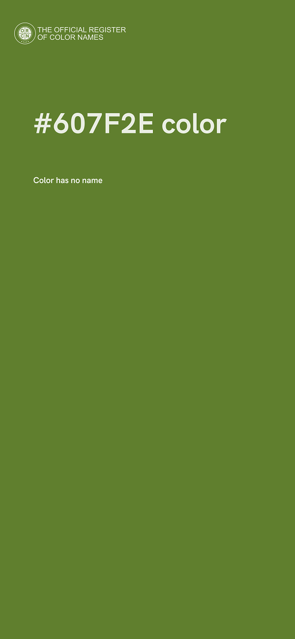 #607F2E color image