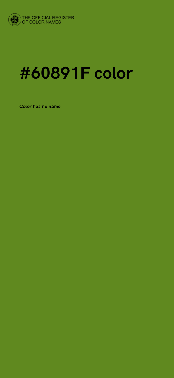 #60891F color image