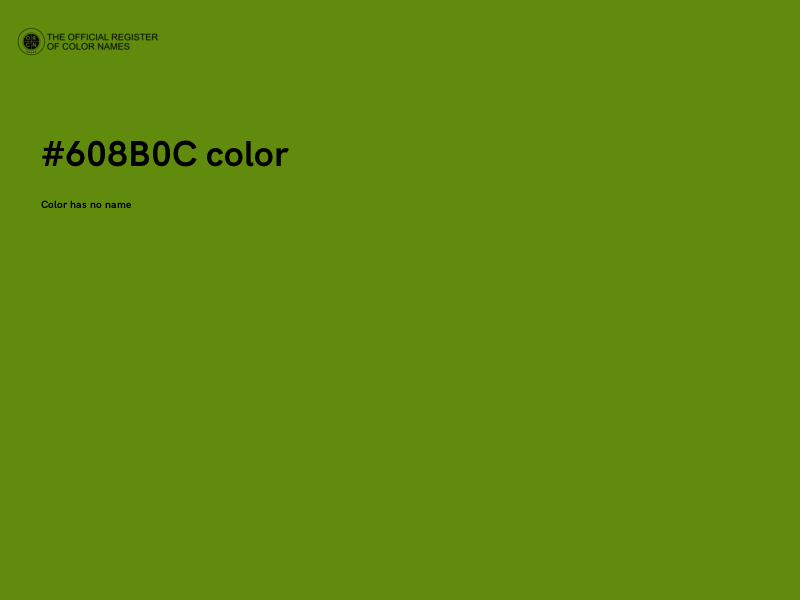 #608B0C color image