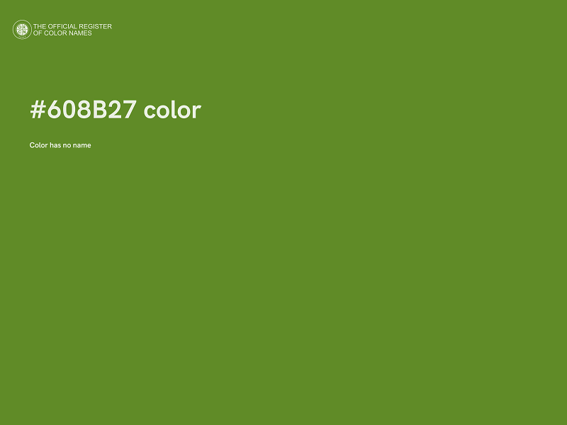 #608B27 color image