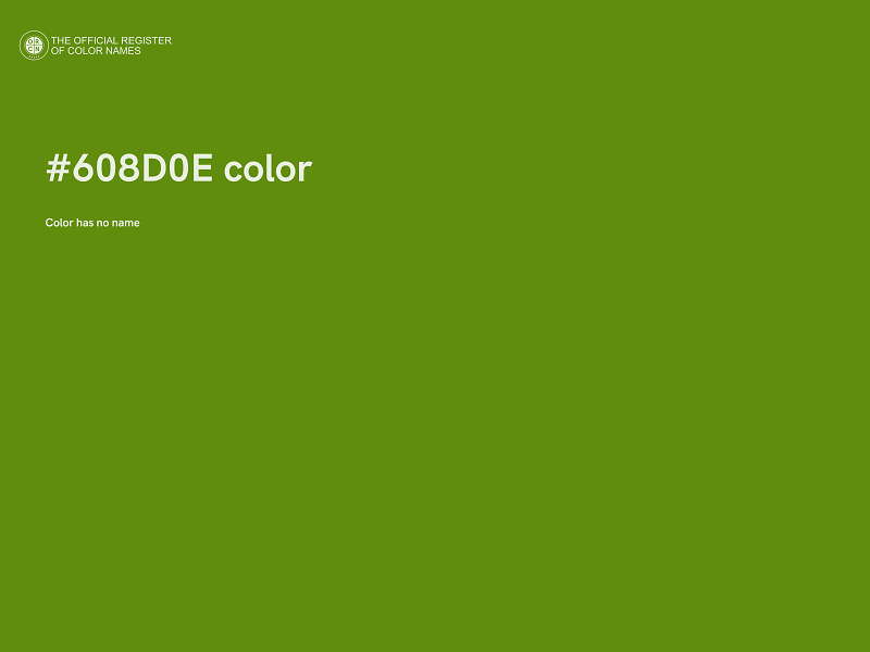 #608D0E color image