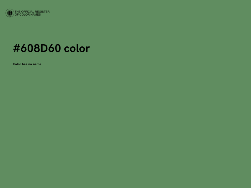 #608D60 color image
