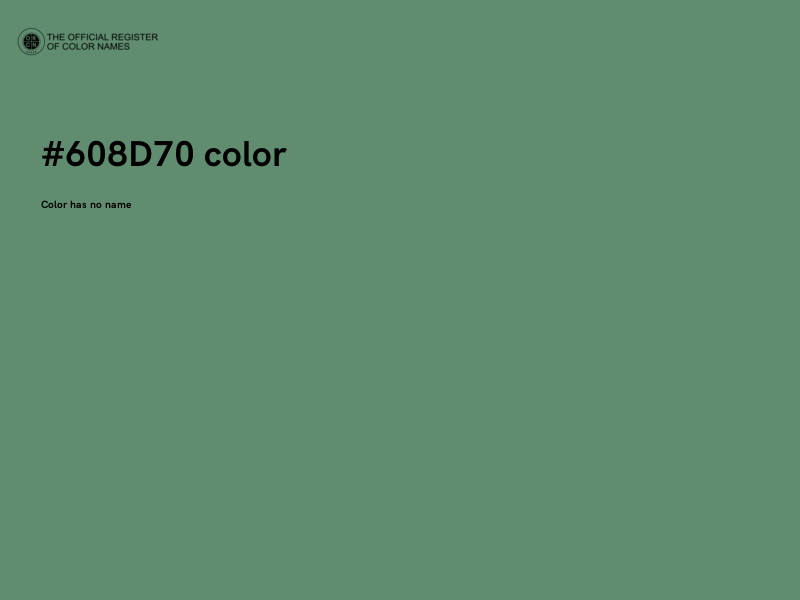 #608D70 color image