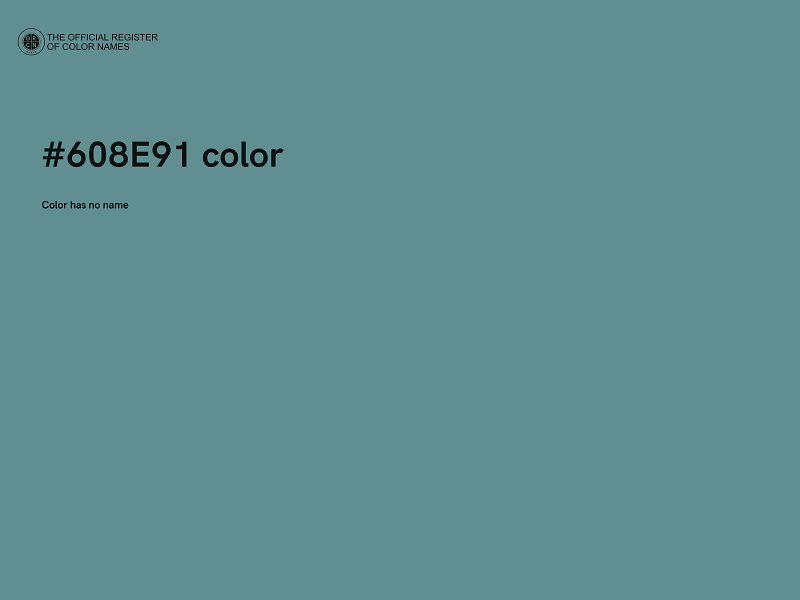#608E91 color image