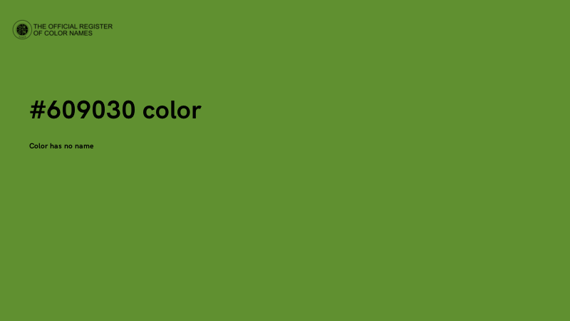 #609030 color image