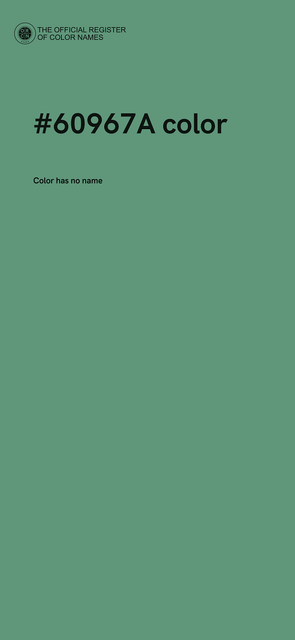 #60967A color image