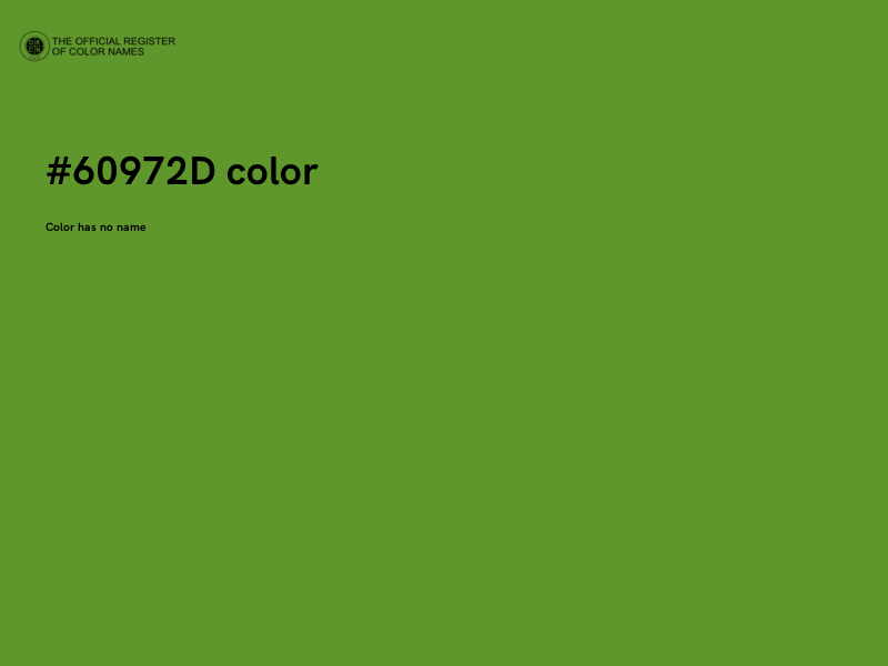 #60972D color image