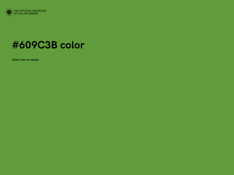 #609C3B color image