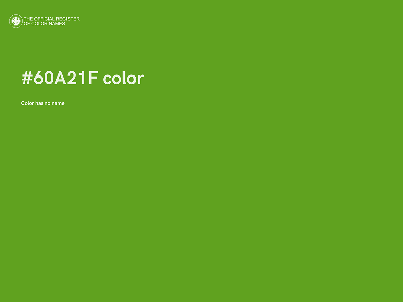 #60A21F color image