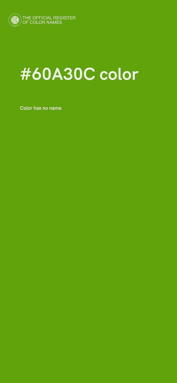 #60A30C color image