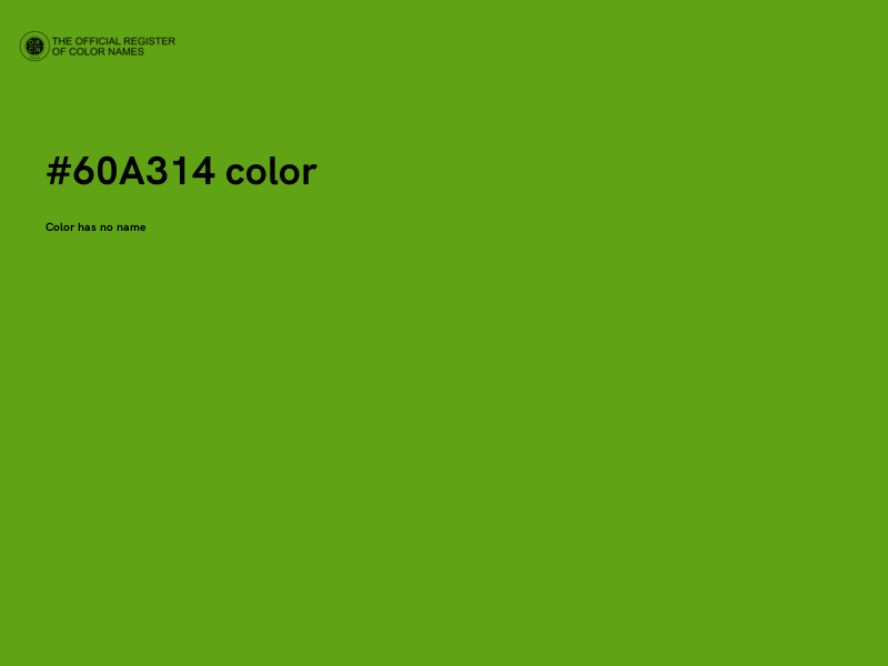 #60A314 color image