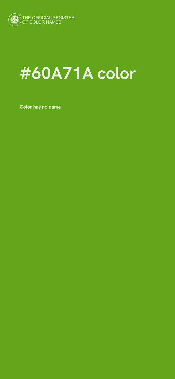 #60A71A color image
