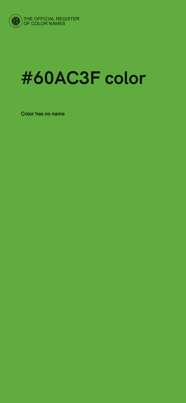#60AC3F color image
