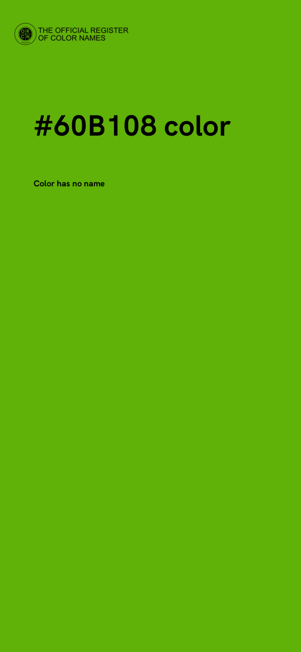 #60B108 color image