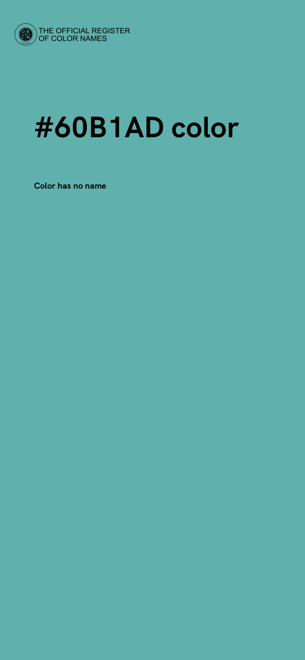 #60B1AD color image