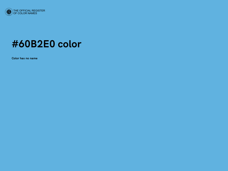 #60B2E0 color image