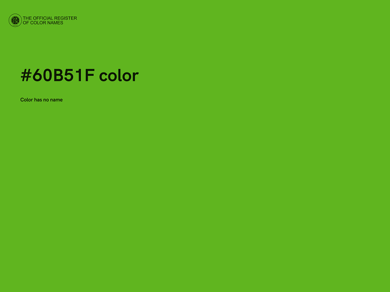 #60B51F color image