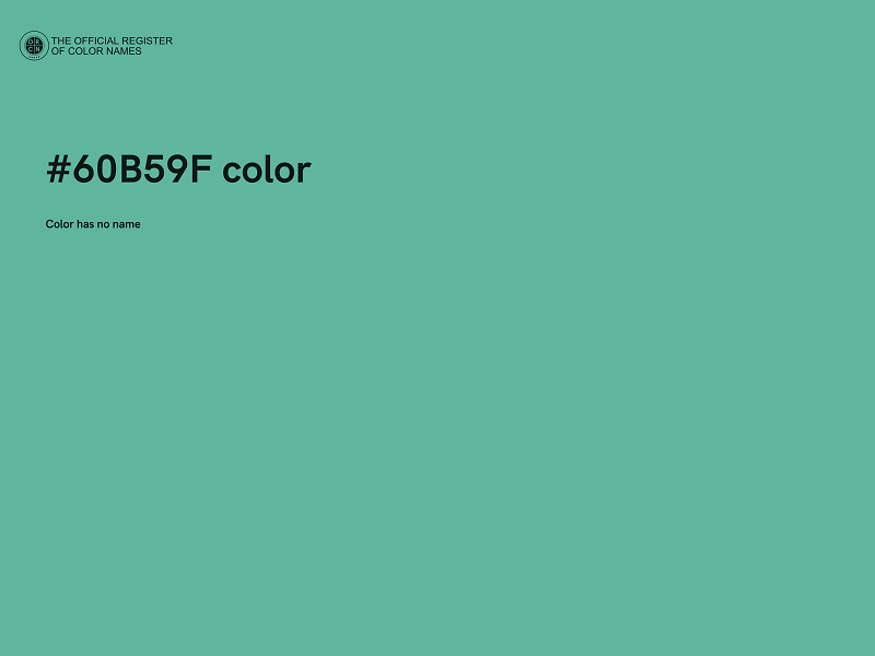 #60B59F color image