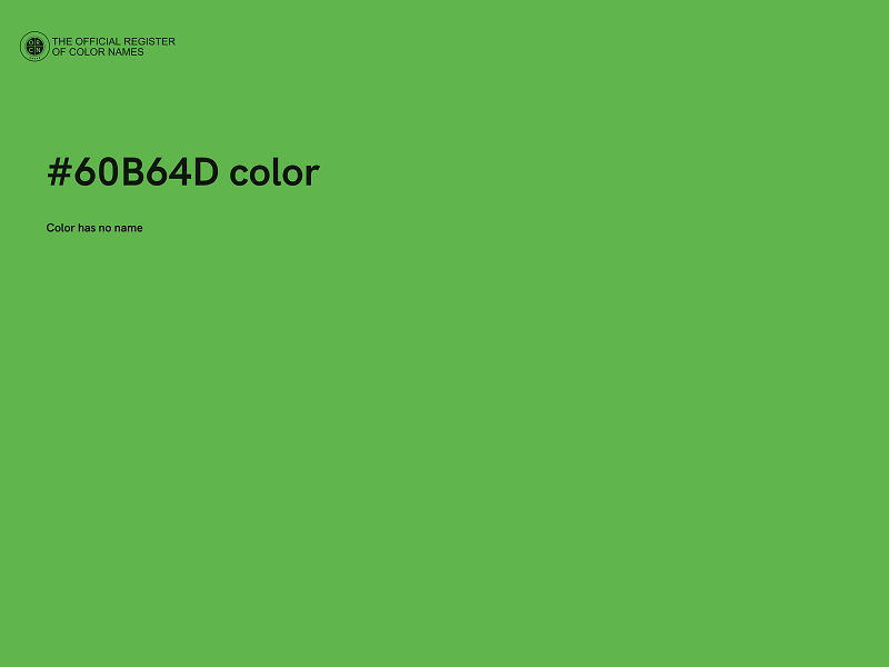 #60B64D color image