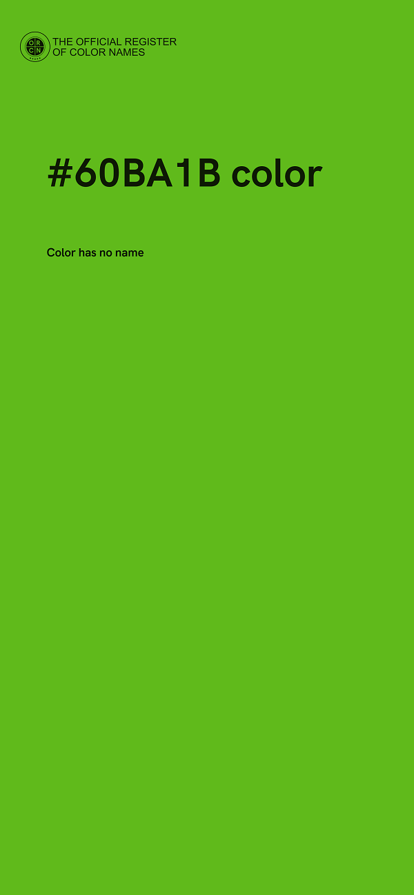 #60BA1B color image