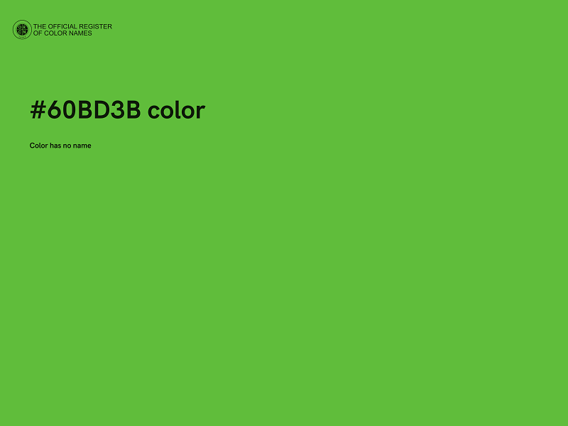 #60BD3B color image