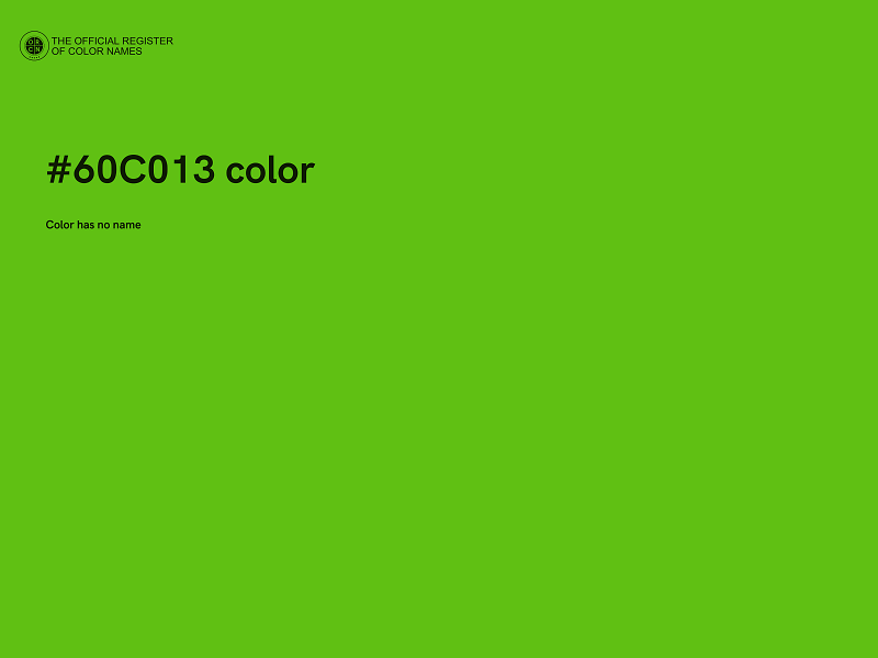 #60C013 color image