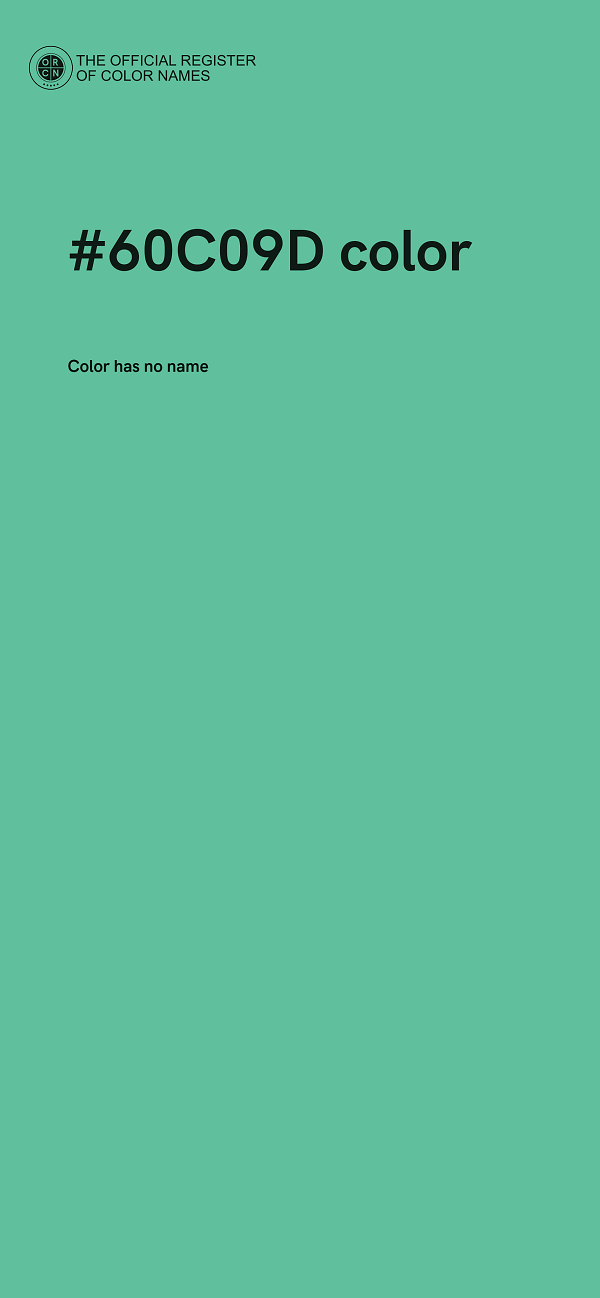 #60C09D color image