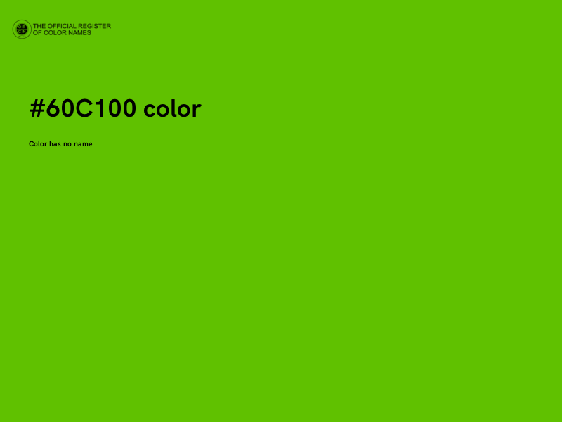 #60C100 color image
