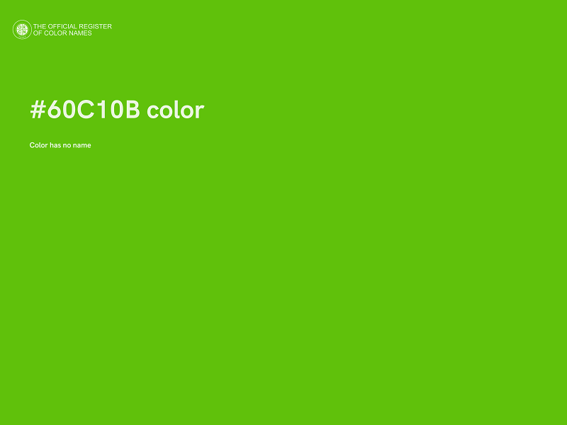 #60C10B color image